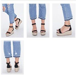 Espadrille Flatform Wedges